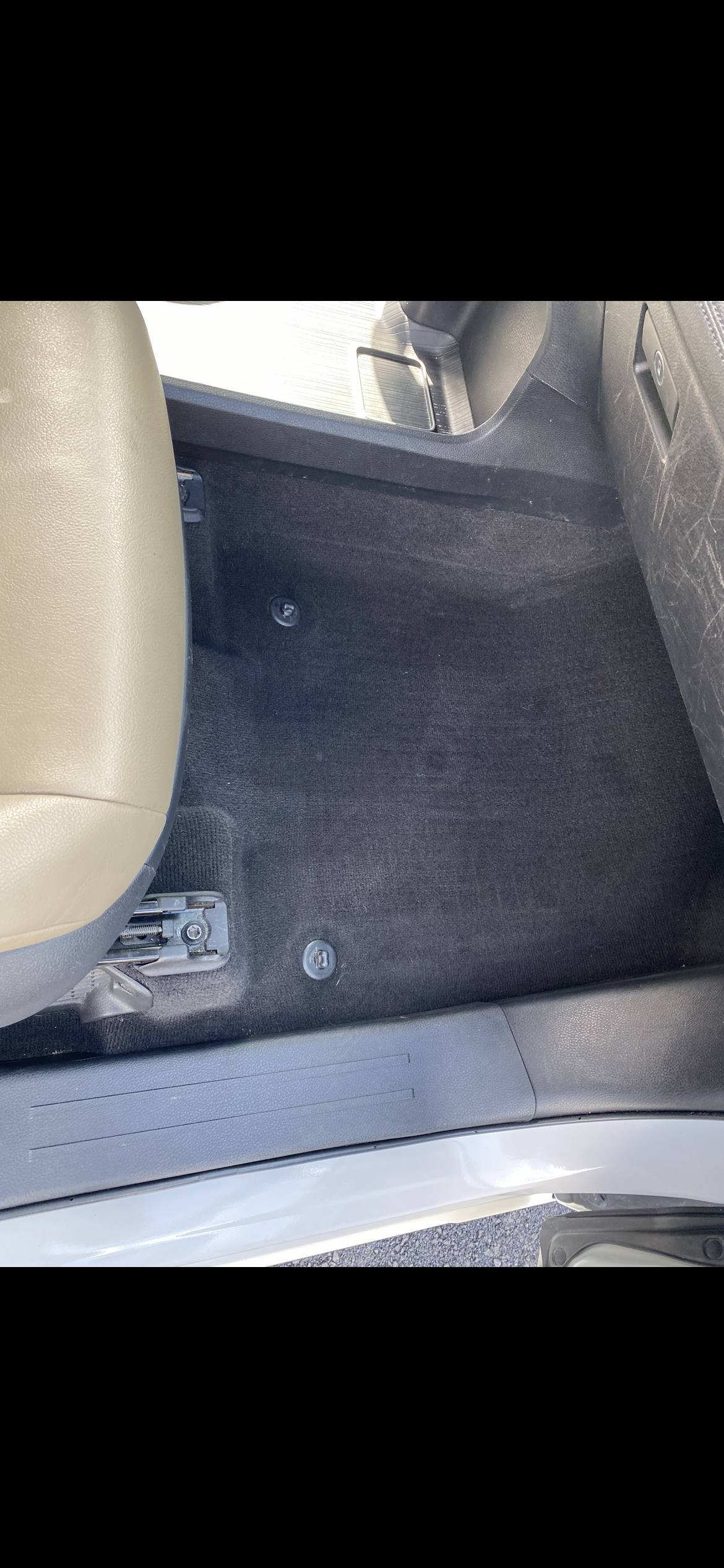 Interior after full cleanout