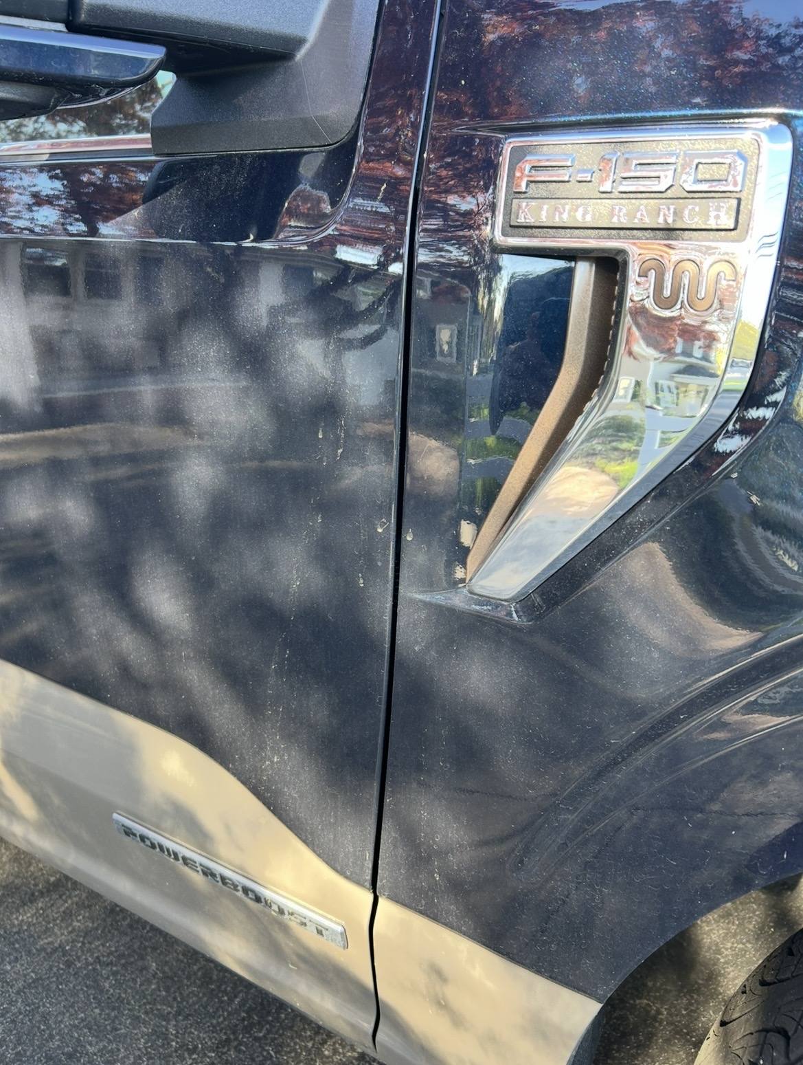 Ford F-150 before exterior detail